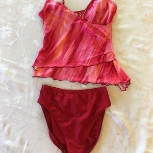 Red Tankini